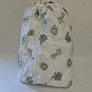 Trend lab fitted crib sheet safari chevron